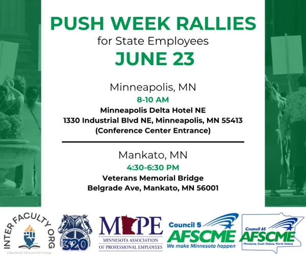 June 23 - Minneapolis, MN 8-10 am (Minneapolis Delta Hotel NE. 1330 Industrial BLVD NE) Mankato MN 4:30-6:30 veterans memorial bridge