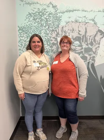 Jessica Loons and Dawn Burnfin